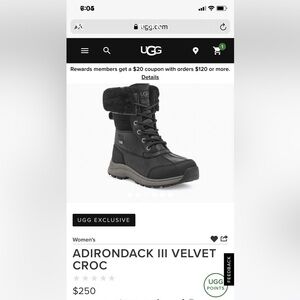 Ugg boots NEW WITH BOTTOM TAG/sticker